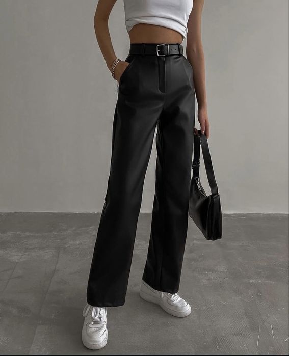 Штани, брюки , шкіряні штани