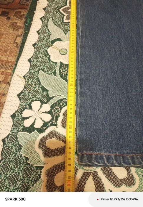 Джинсы мужские синие