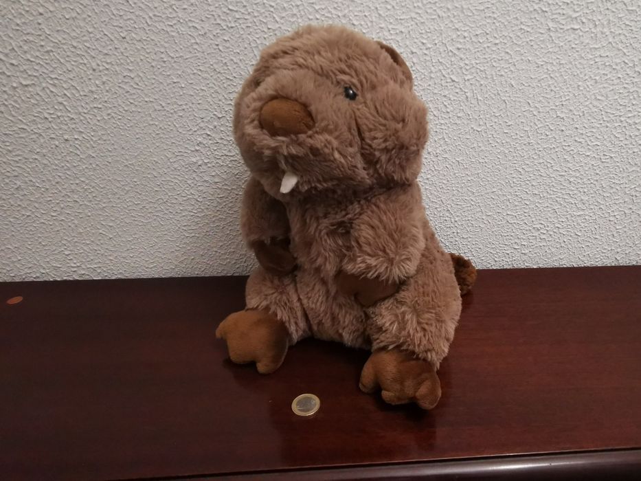 8 Peluches - Cão, Castor, Cordeiro, Dinossauro, Foca , Koala, Pássaros