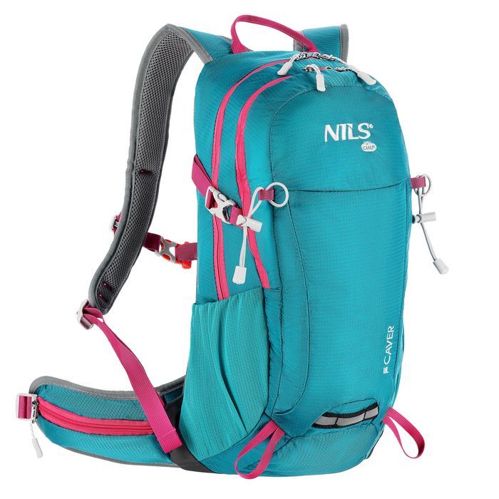 Nc1950 plecak turystyczny turkusowy caver 18l nils camp