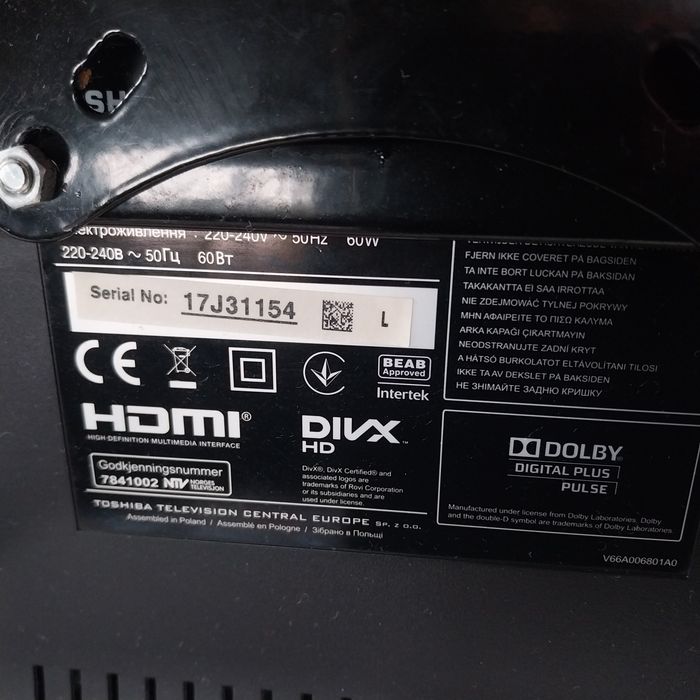 Telewizor mały dzialajacy