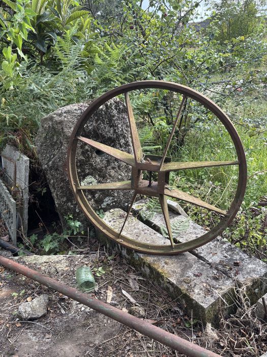 Roda ferro - carro de gado