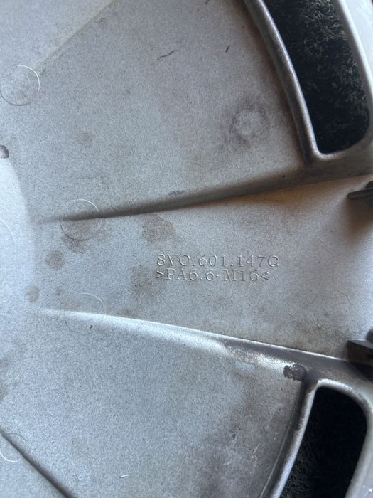 Kołpak kołpaki AUDI oryginalne 16