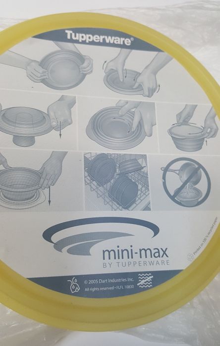 Mini-Max 700 ml Tupperware Novo