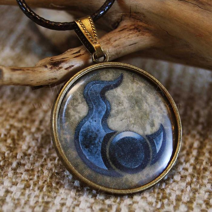 Medalion boga chaosu Tzeentch warhammer