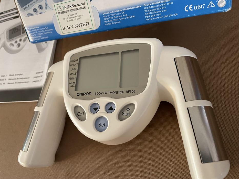Aparat do pomiaru tkanki tłuszczowej Omron BF306 Monitor  Body Fat