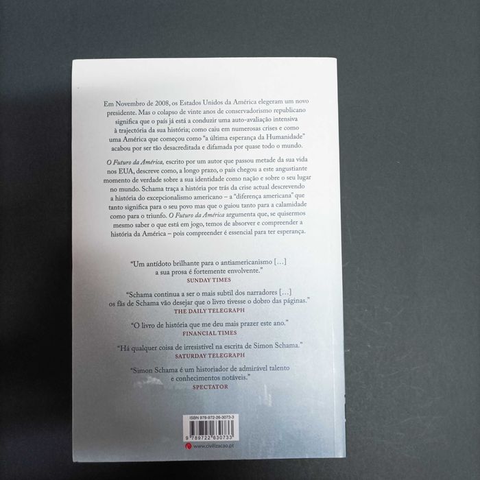 O Futuro da América Simon Schama
