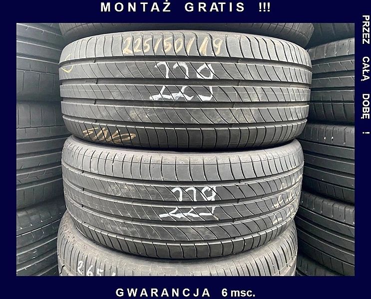 225/50/19 Michelin E Primacy_6mm_2szt_(229)
