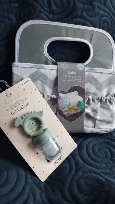 Zestaw organizer i gryzak do owoców