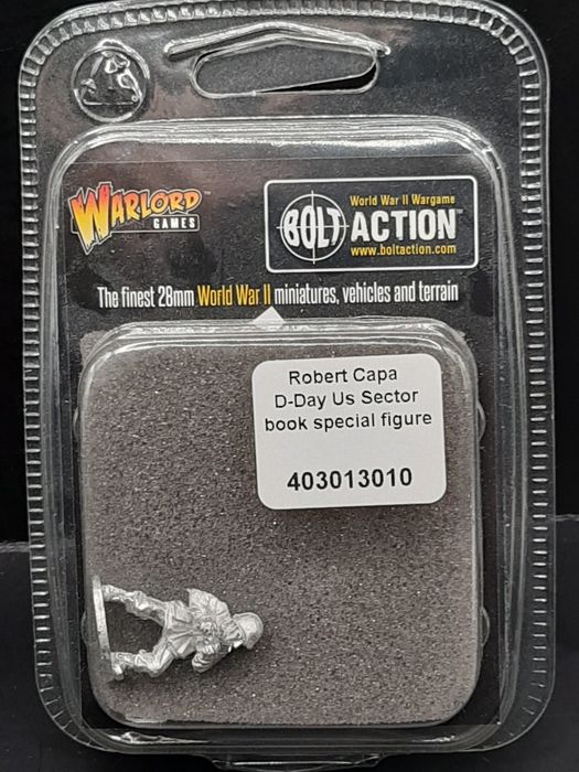 Bolt Action Robert Capa D Day Unikatowa figurka