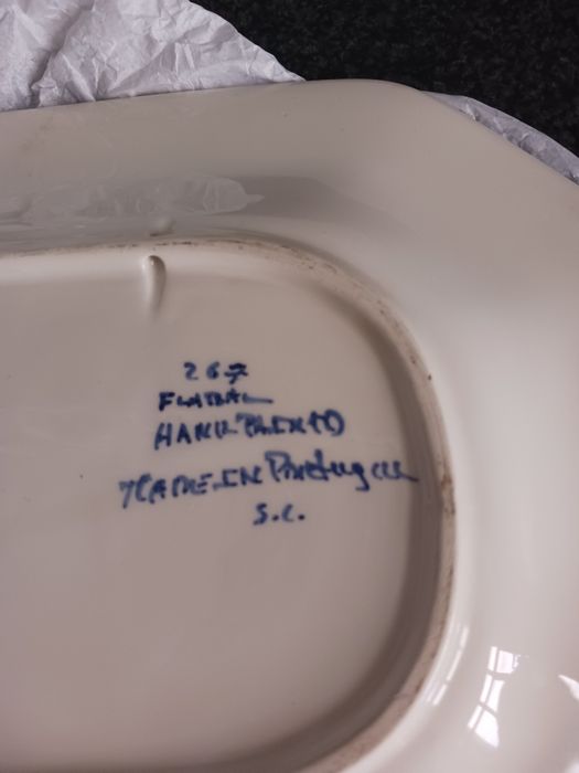 Travessa com o brasão de Alcácer  do Sal.