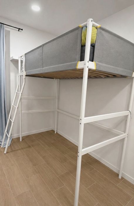 Cama alta ikea sem colchao