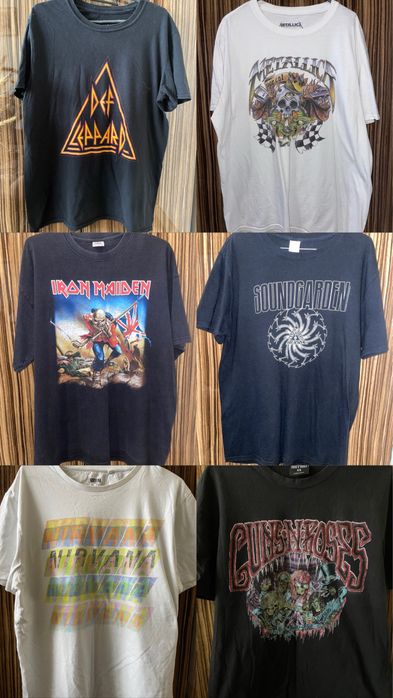 Обнова! Рок мерч sabbath Rolling nirvana metallica iron maiden deftons foo fighters green day slipknot motorhead ac/dc ozzy floyd pantera soundgarden
