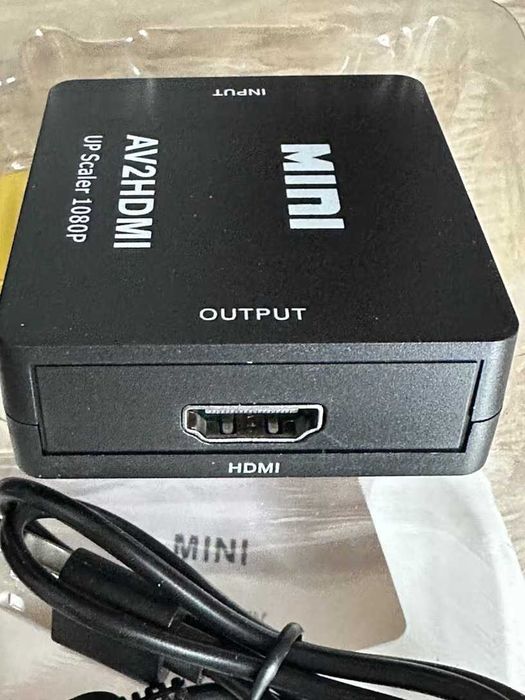 NOVO - Adaptador AV/RCA para HDMI