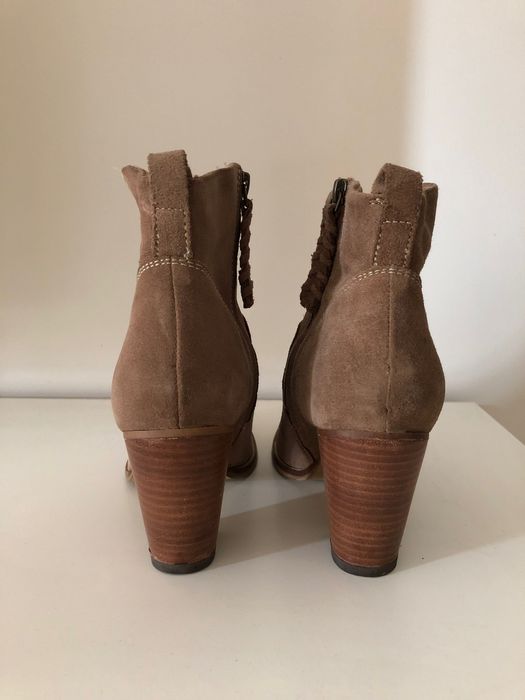 Botins camurça bege | 39 | Cortefiel