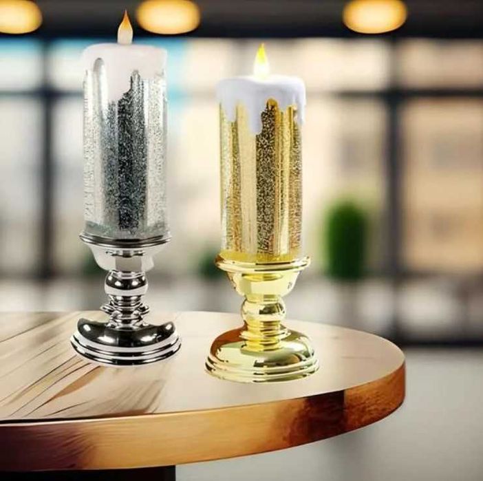 Світлодіодна свічка. Стильний декор.