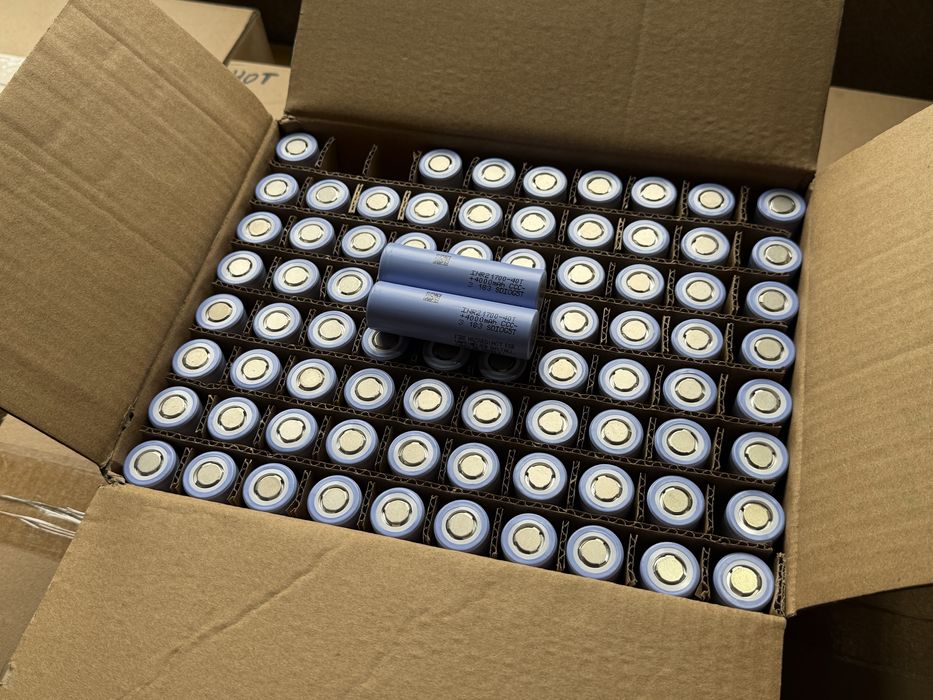 Акумулятор 21700 Samsung 40T 4000 mAh 45A Li-ion (високострумовий, новий)