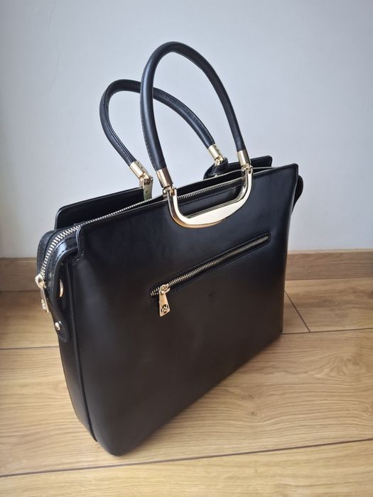 kazar nowa torebka damska ze skóry duża