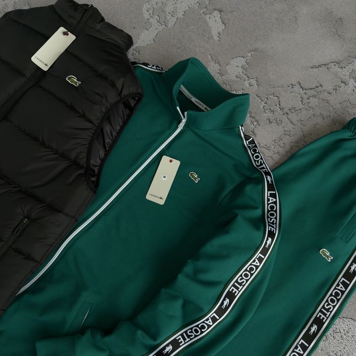 Мужской спортивный костюм лакоста Lacoste комплект [3в1] [S-XXL]