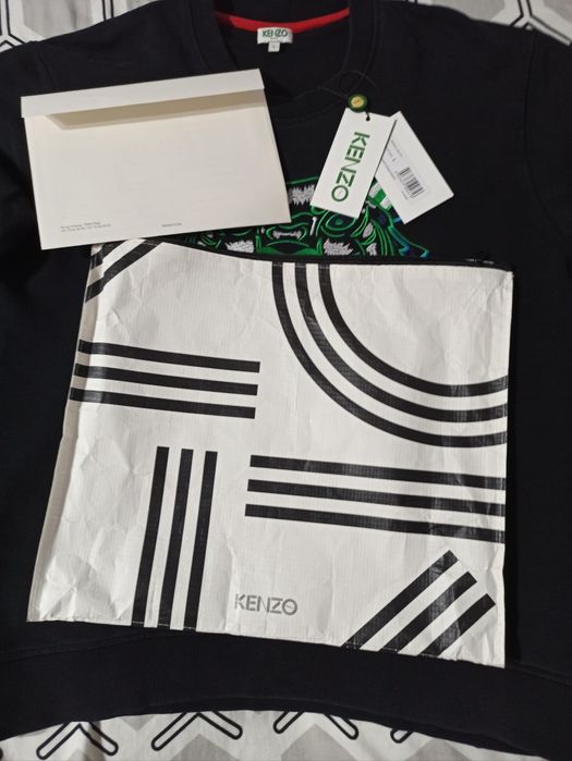 Bluza Kenzo, czarna, Tiger Classic rozm. L