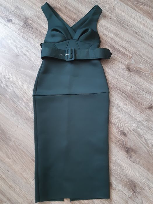 Sukienka butelkowa zieleń Asos r.36