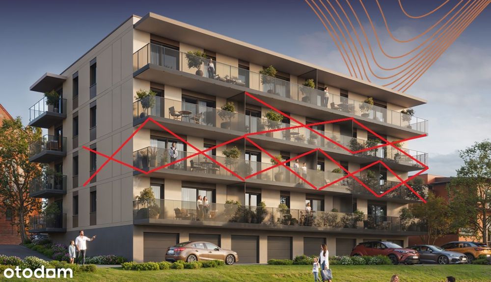 M01 APARTAMENTY Orla 3, Centrum,60 m2, 3 pok,Parter