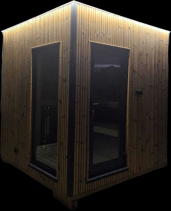 Sauna GoHell Box 240|PREMIUM| Termososna| Harvia 9kW | LED |