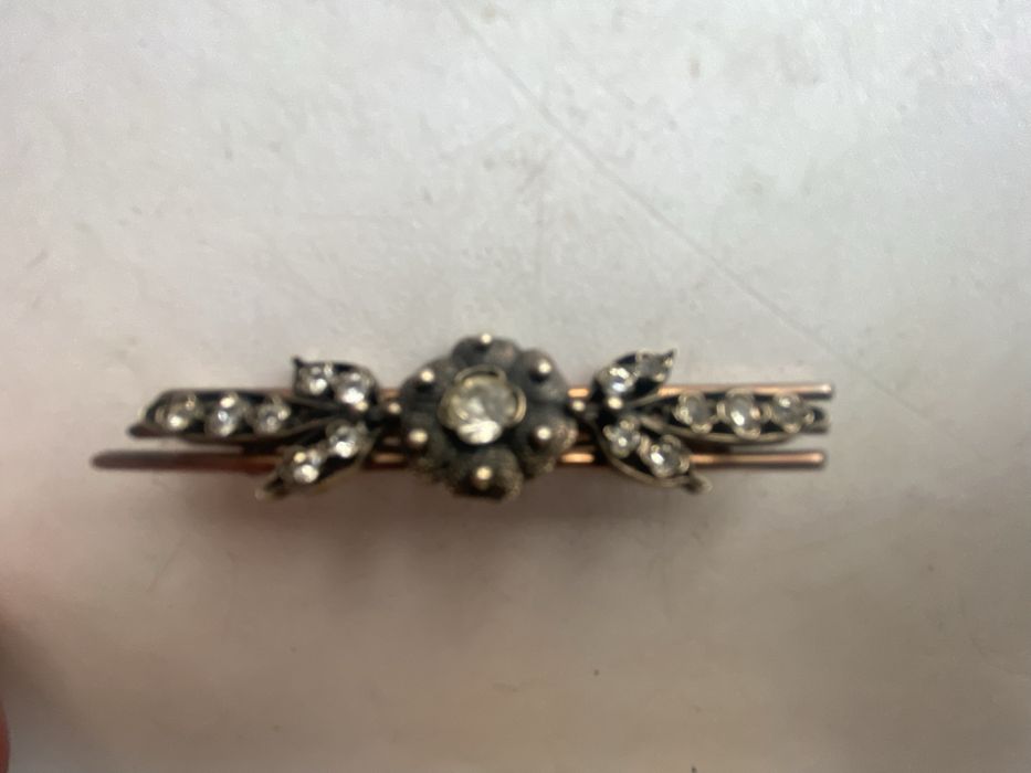 Серебряная брошка 875 проба АМЮ 8