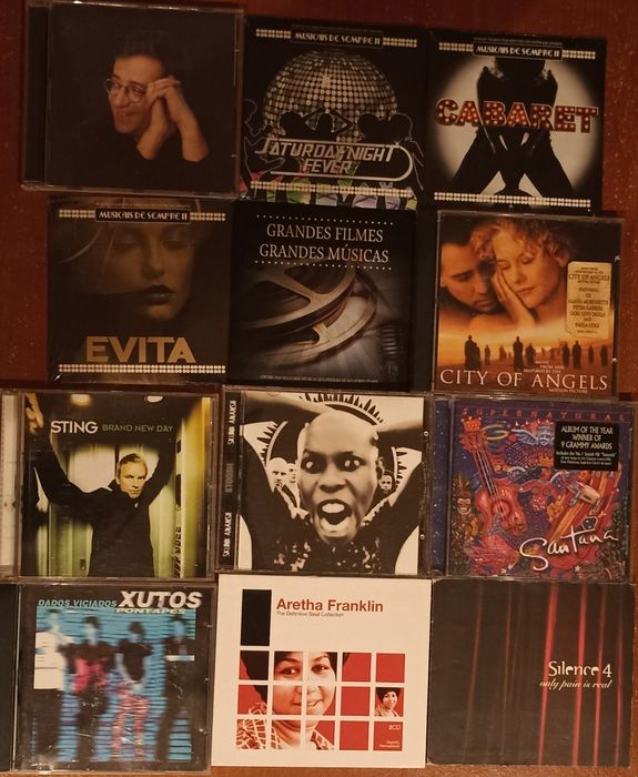 Conjunto 117 CD musica variados