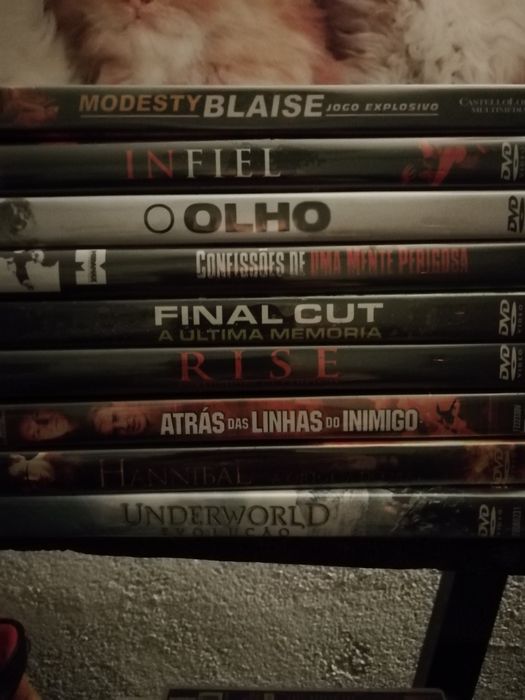Dvds filmes novos, alguns ainda dentro da embalagem
