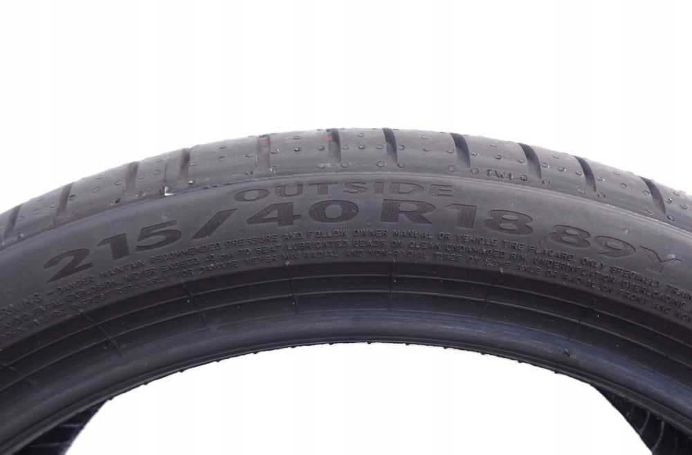 Opony letnie 215/40/18 Pirelli Cinturato p7 215/40r18 4x nowe demo 2025r