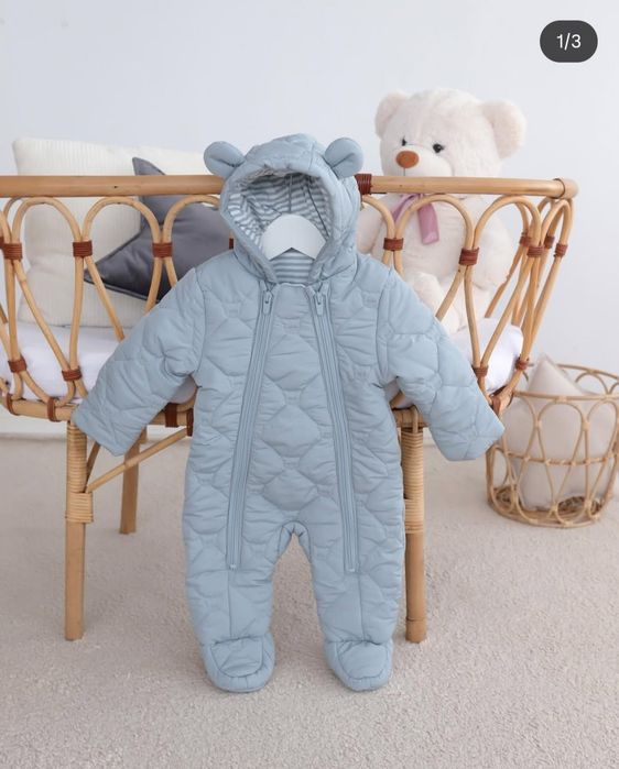 Демісезонний блакитний комбінезон від George