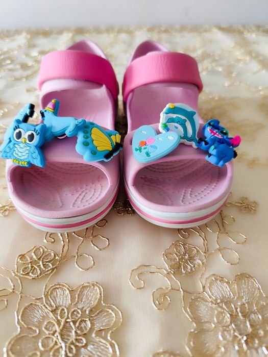 Crocs c11 28 29 lekkie sandały do wody przypinki