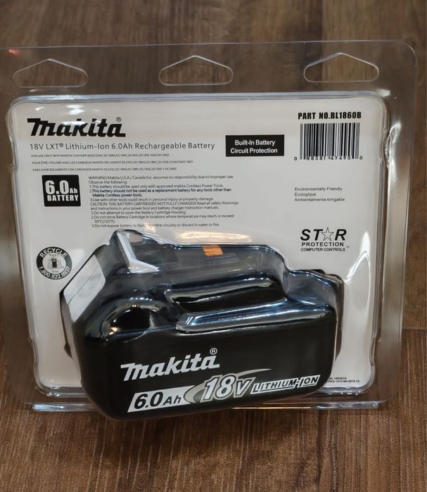 Akumator Makita 6.0 Ah.