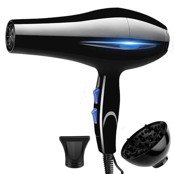 Suszarka do włosów PRO mocna 2200W Jonizacja 2w1 Dyfuzor Koncentrator