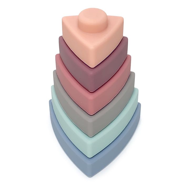 Піраміда силіконова,сортер,вежа,трикутник