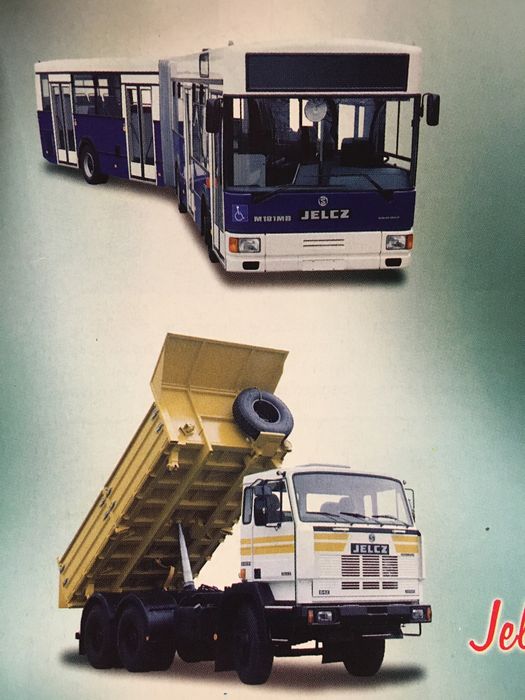Reklama pasowa jzs jelcz samochód ciezarowy autobus