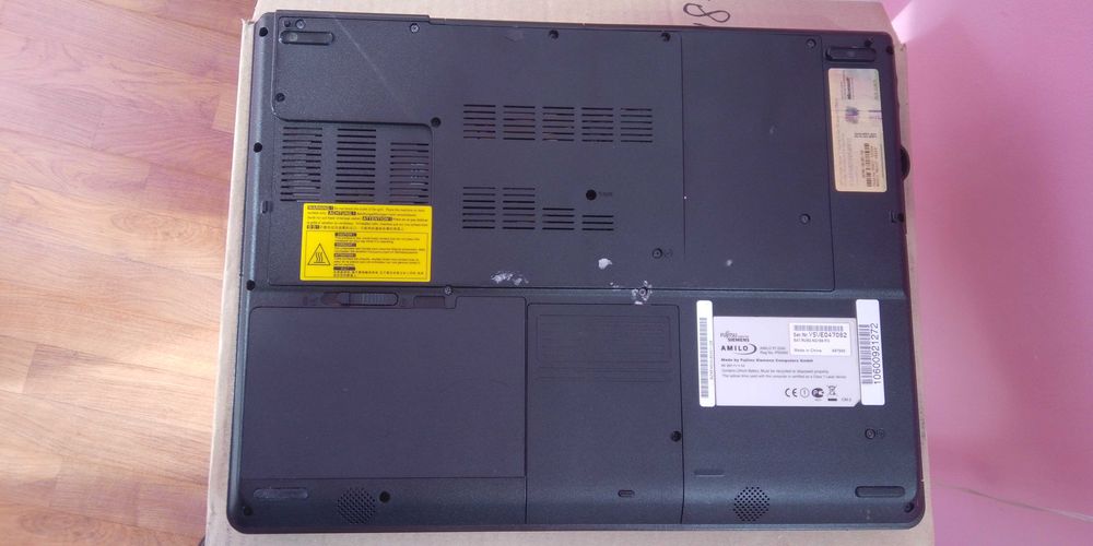vhbw Fuente alimentación CA/CC Compatible con Fujitsu Siemens Amilo Si 1520, pi 3525, pi 3625, Pi 2515 Notebook - 200 cm, 120 W