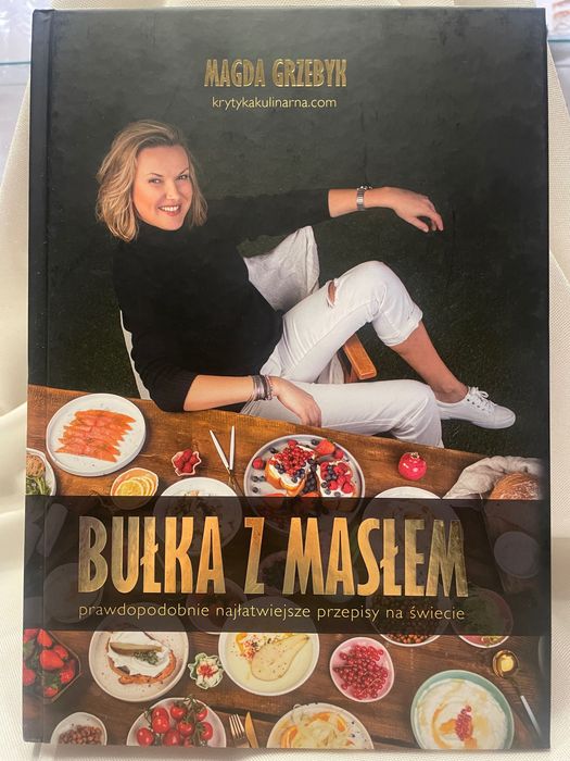 Książka Bułka z masłem Magda Grzebyk nowa z autografem