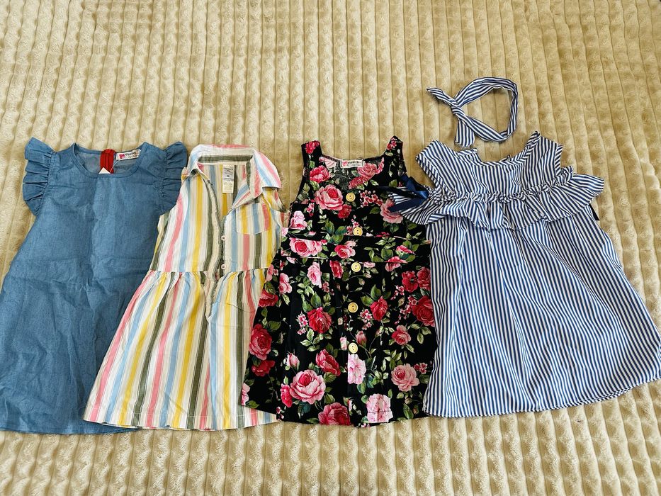 Пакет літніх речей Carter’s, H&M на 3-4 роки