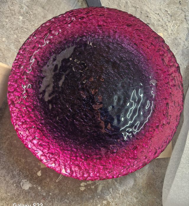 Prato  centro de mesa com 60cm