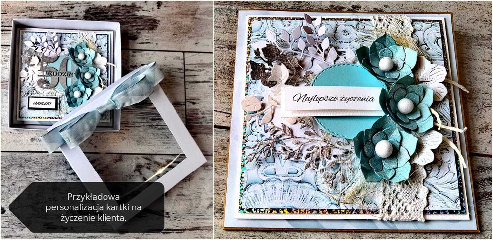 KARTKA OKOLICZNOŚCIOWA w pudełku - gotowa do personalizacji
