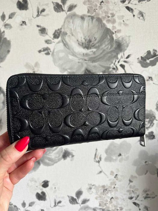 Гаманець Coach Accordion чорний