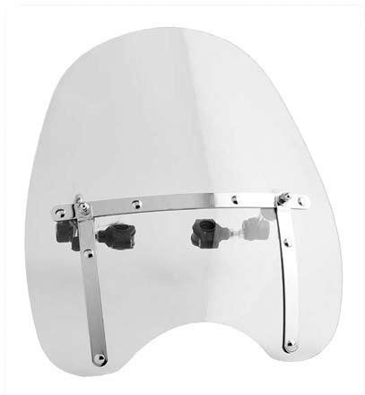 Szyba uniwersalna do motocykli typu chopper, cruiser, drag Owiewka