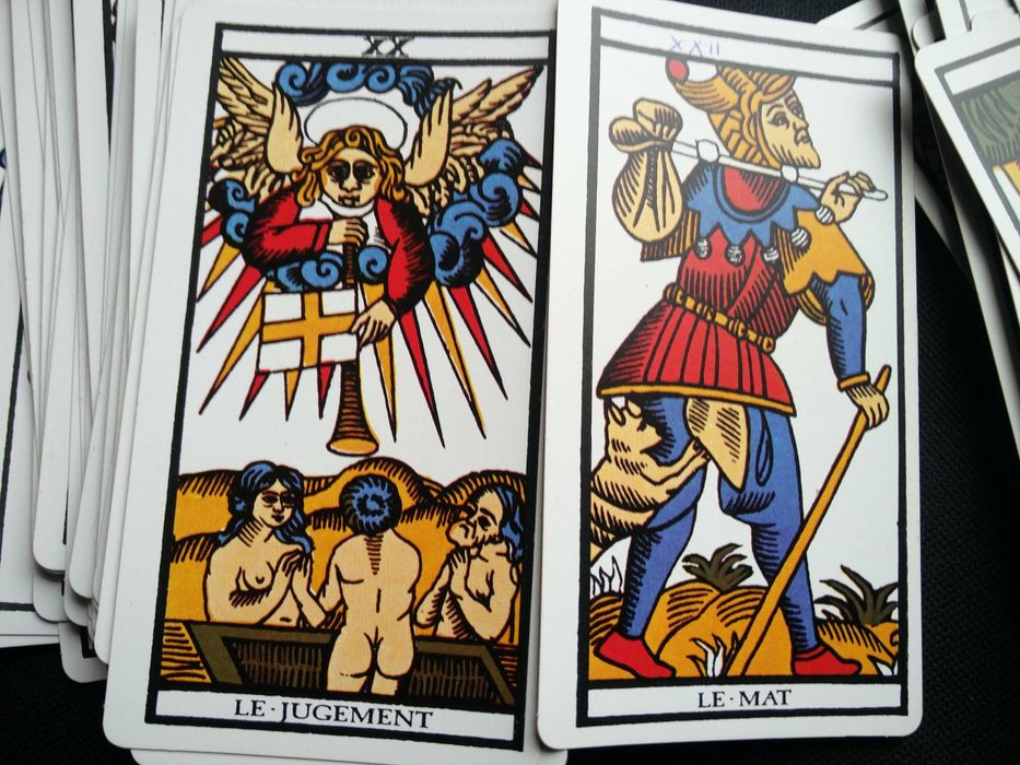 Baralho de Cartas de Tarot de Marselha Novo