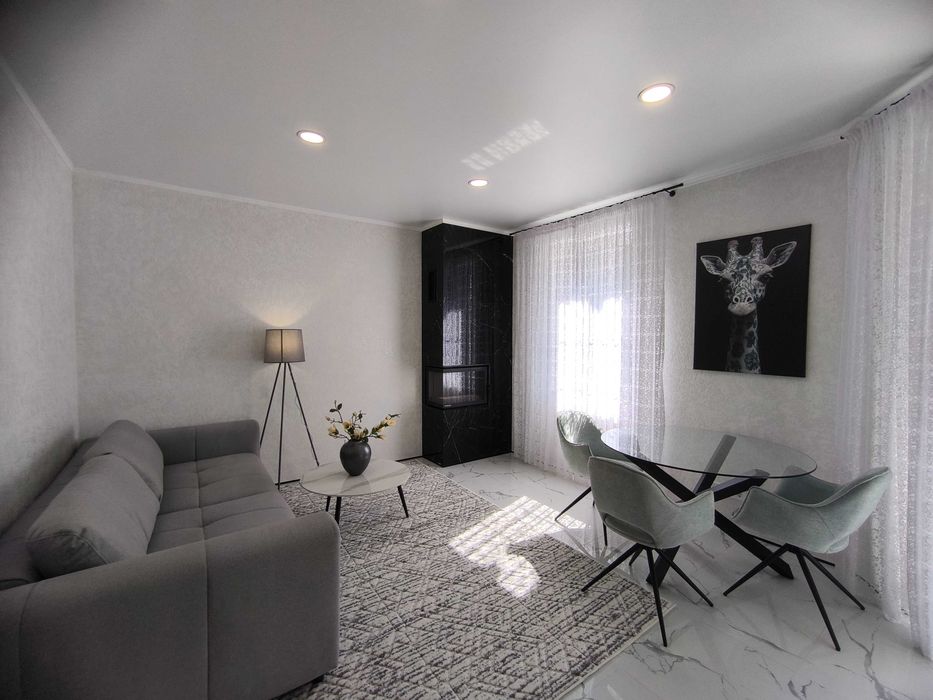 Дуплекс з новим ремонтом та меблями в Лісовій Бучі. Газ.