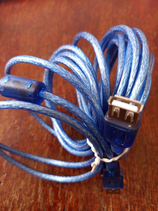 подовжувач 5м.(Кабель USB 2.0, новий)