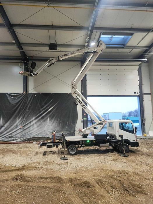 Zwyżka - podnośnik z operatorem - usługi wysokościowe - Krzeszowice