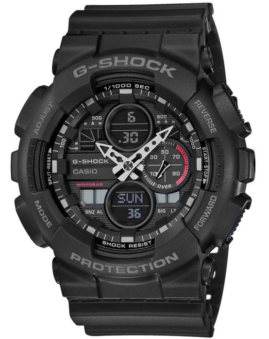 zegarek męski casio g-shock ga-140-1a1er + box