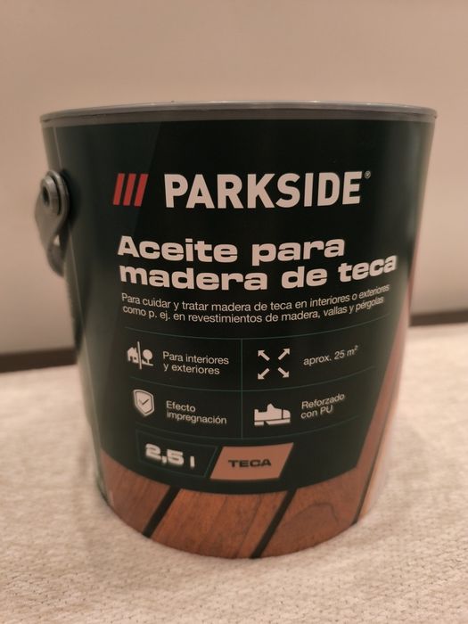 Vendo embalagem de  óleo de tratamento para madeira teca Novo